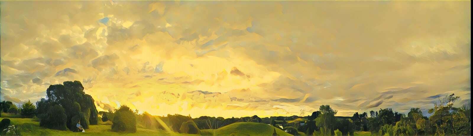 2021 01 03 Sunset Panorama